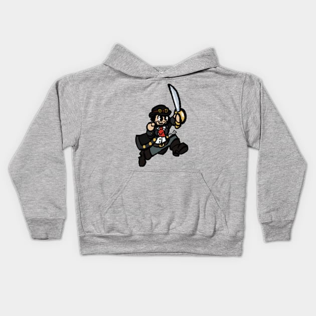 Tom-Venturer Kids Hoodie by BowlerHatProductions